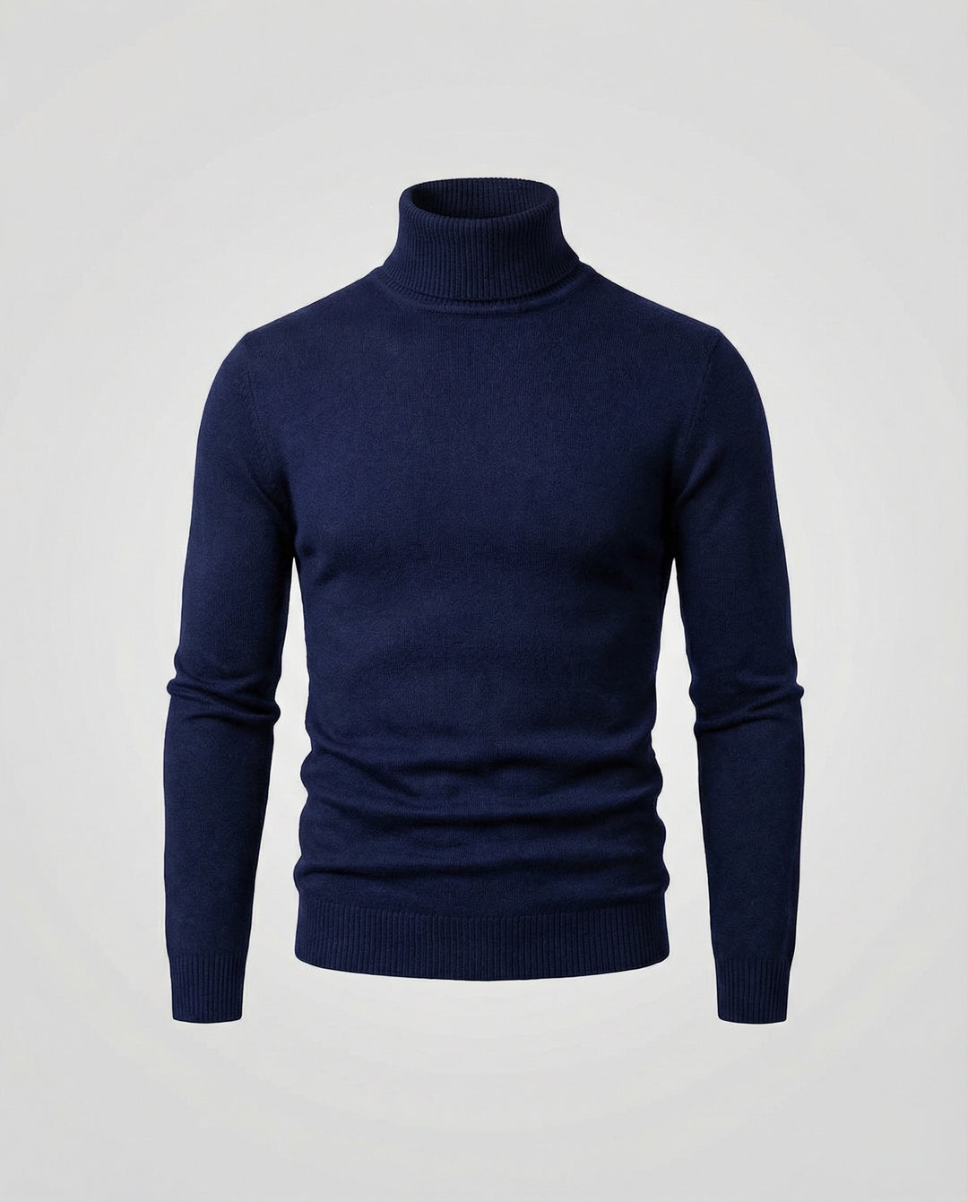 Herren Rollkragenpullover aus weichem Merinowolle EB