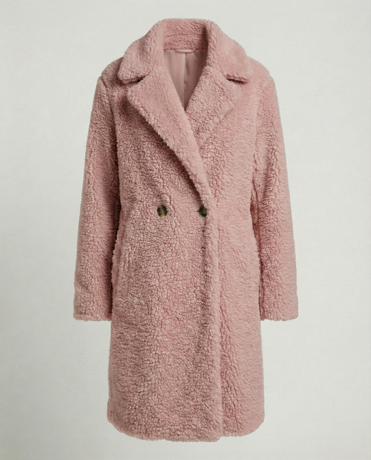 Damen Teddyfell Jacke mit Warm & Kuschelig | EB