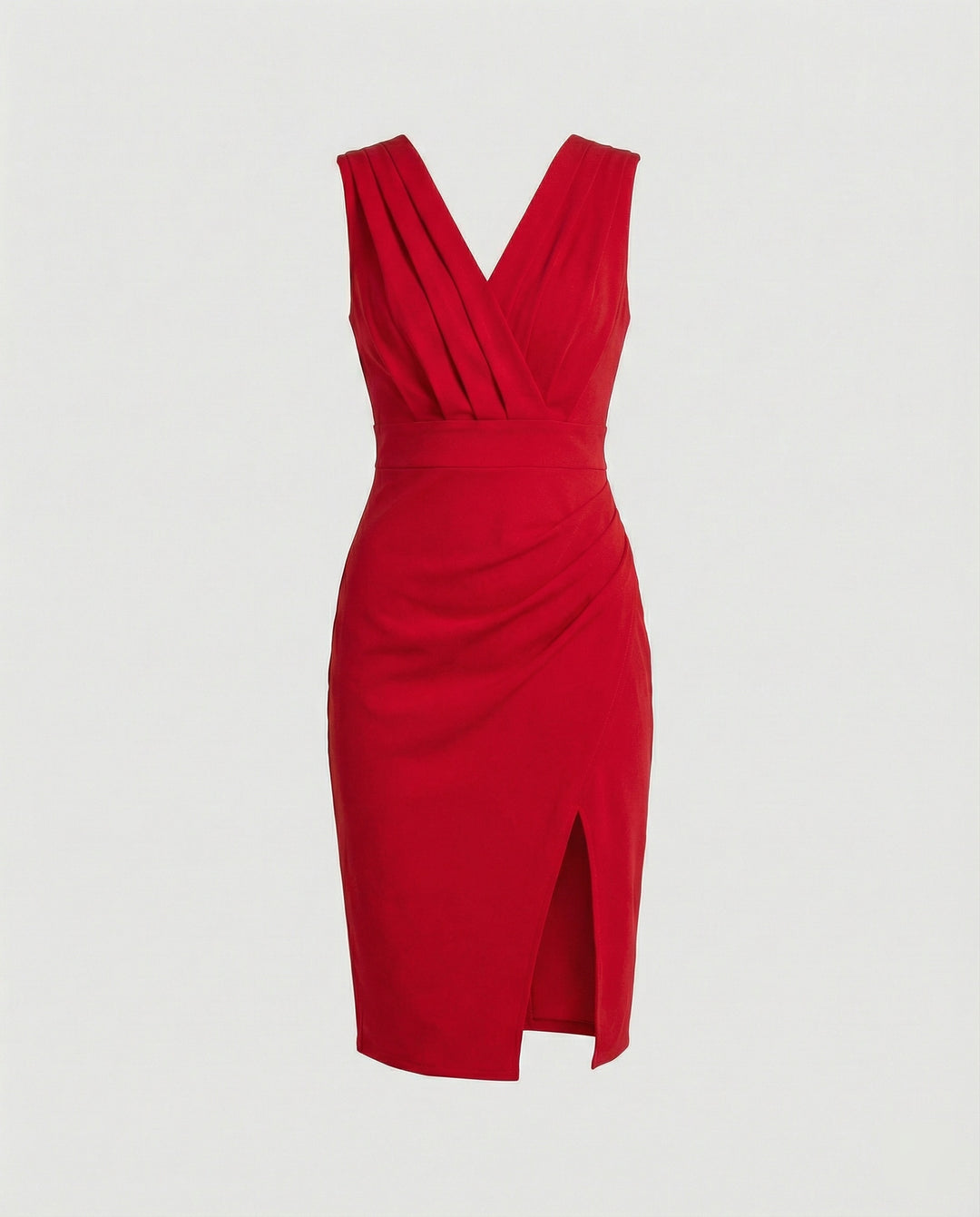 EB | Ärmelloses Kleid mit Hoher Taille