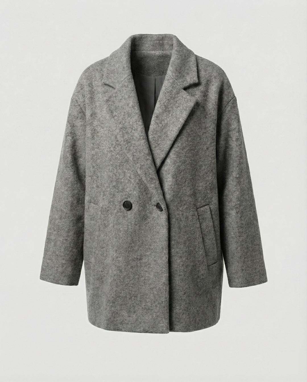 Damen Oversized Wollmantel EB