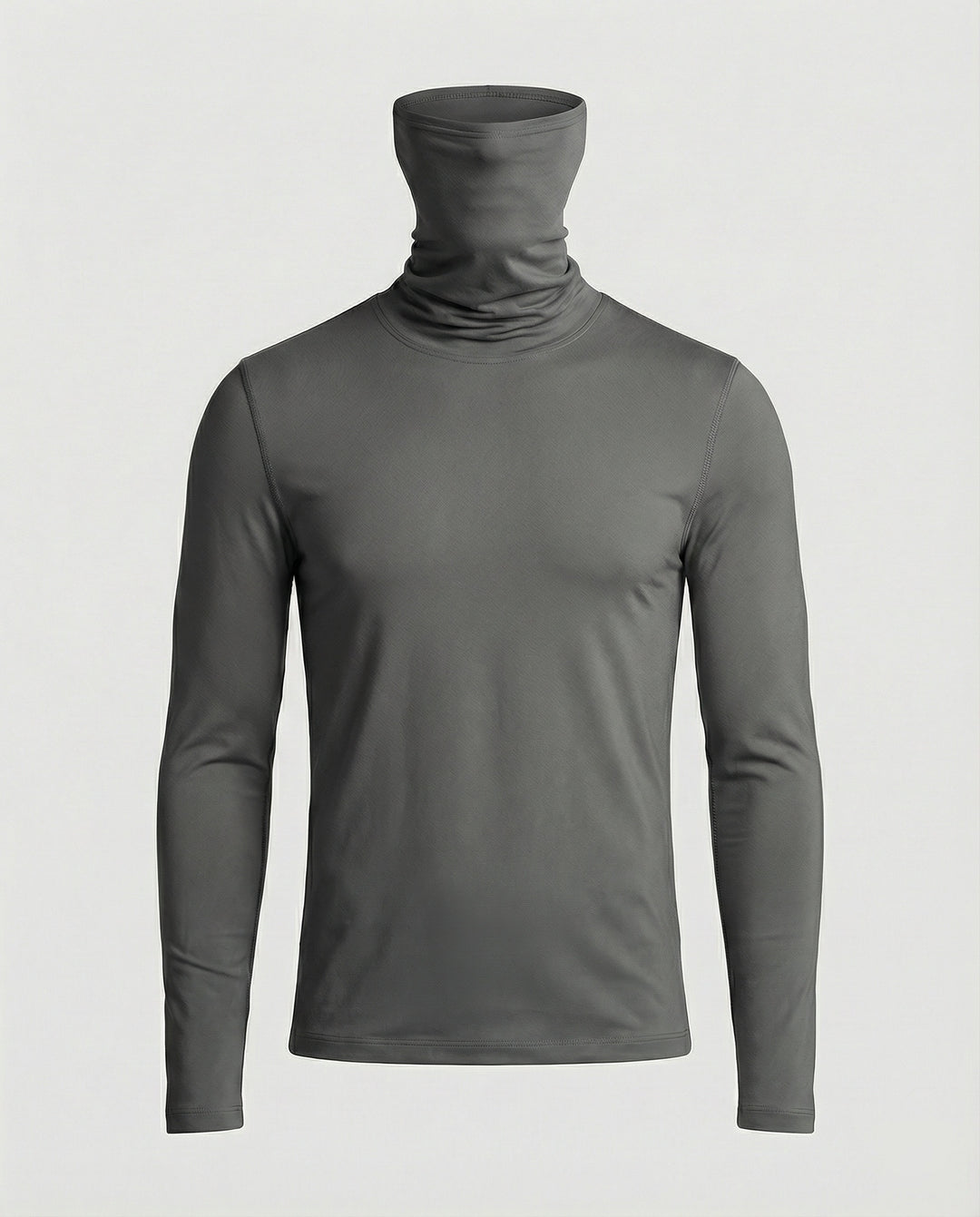 Herren Funktionsshirt mit hohem Kragen und innovativem Feuchtigkeitsmanagement EB
