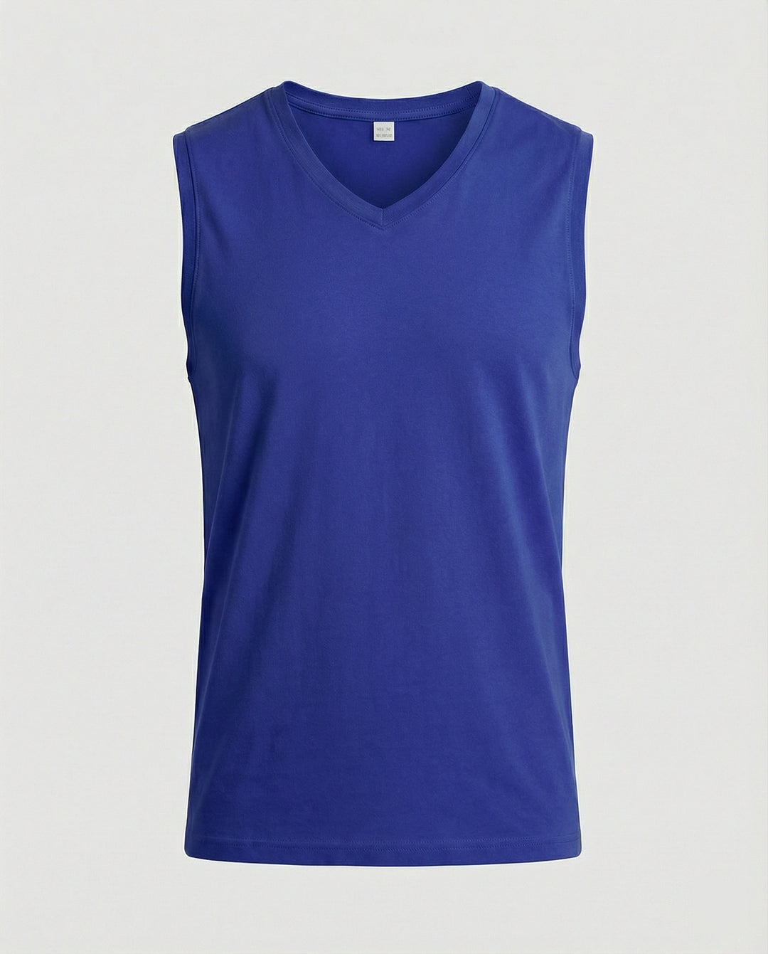 Herren ärmelloses V-Ausschnitt-Tanktop aus atmungsaktivem Stretchmaterial EB