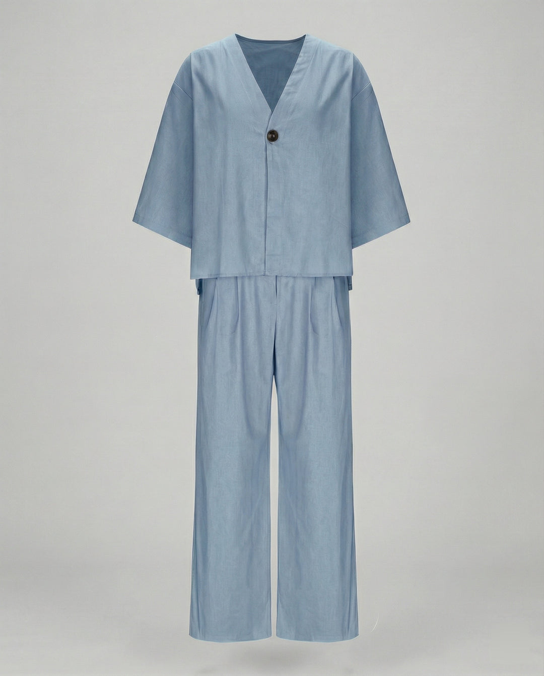 Zweiteiler Set Damen mit Oversized Bluse