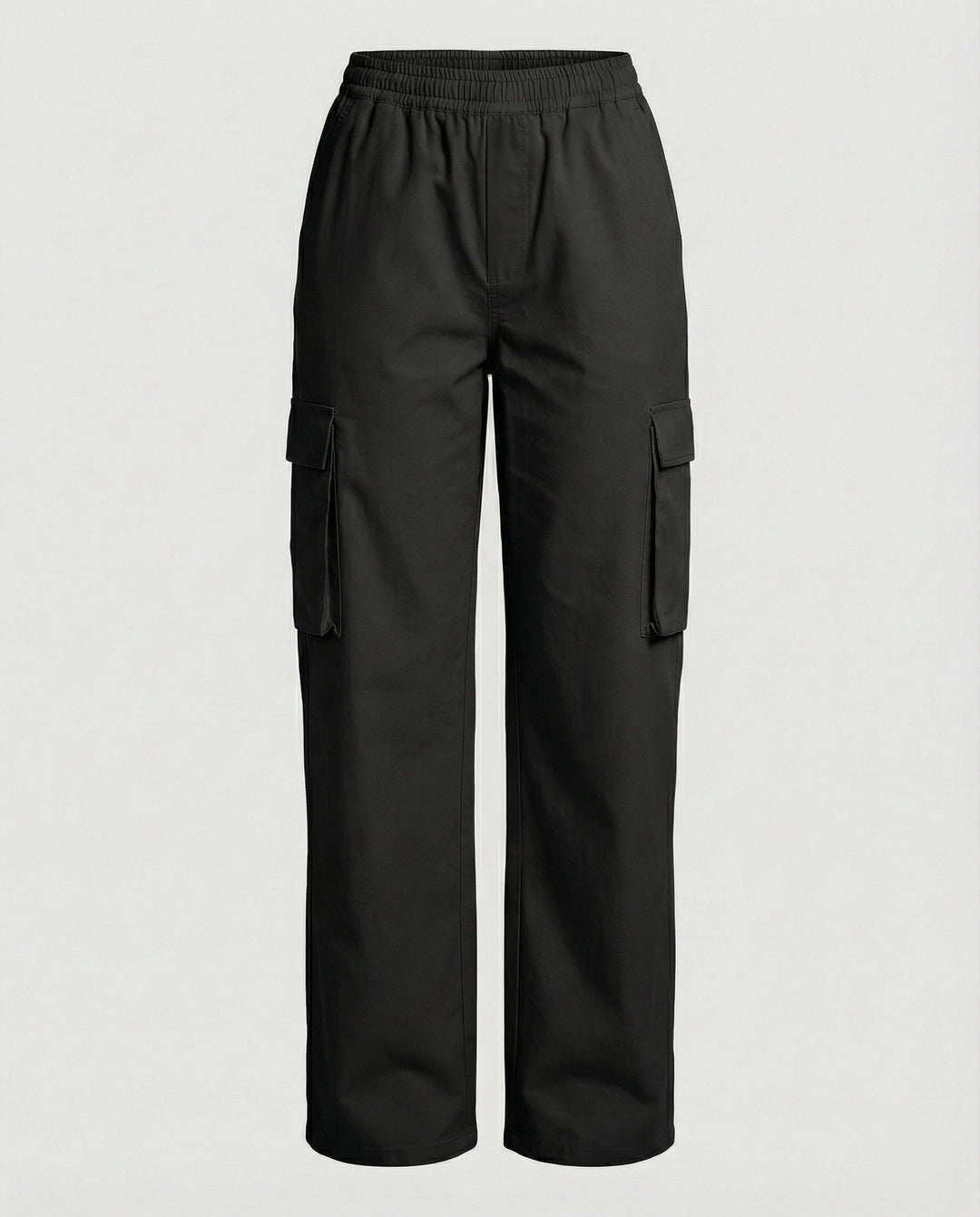 Damen Cargo-Hose mit elastischem Bund und praktischen Seitentaschen EB