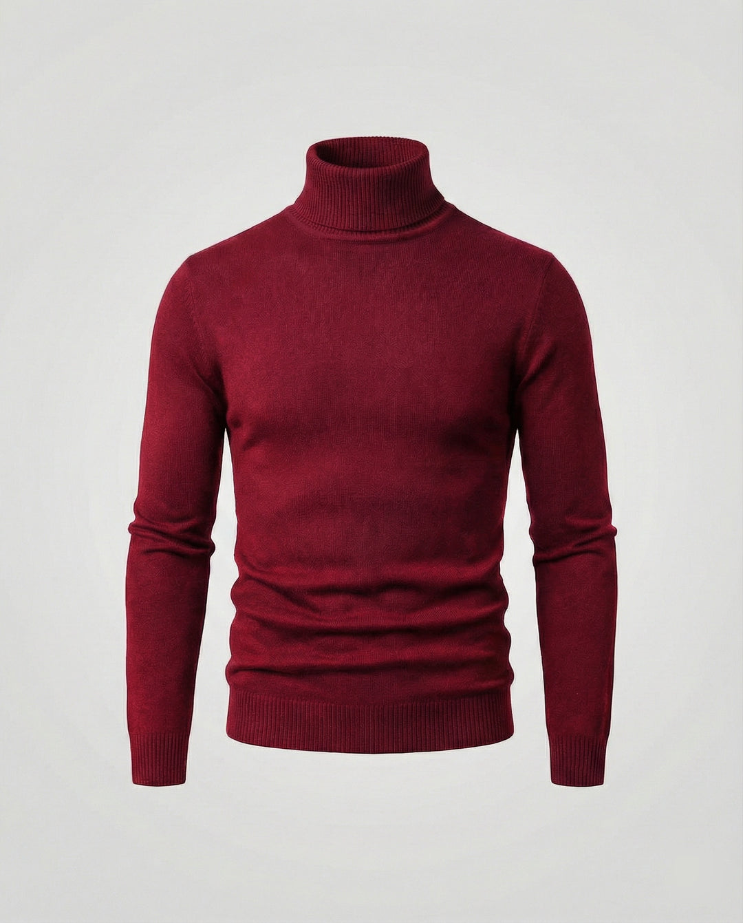 Herren Rollkragenpullover aus weichem Merinowolle EB