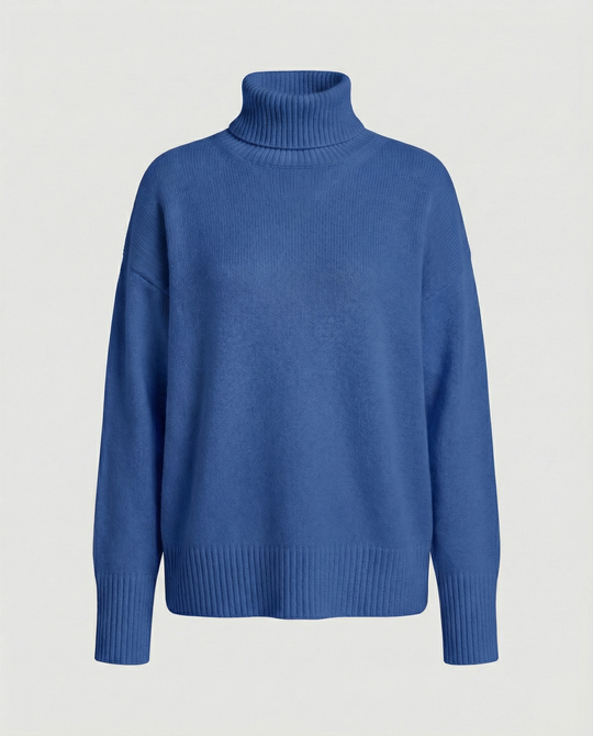 Damen kuscheliger Rollkragenpullover EB