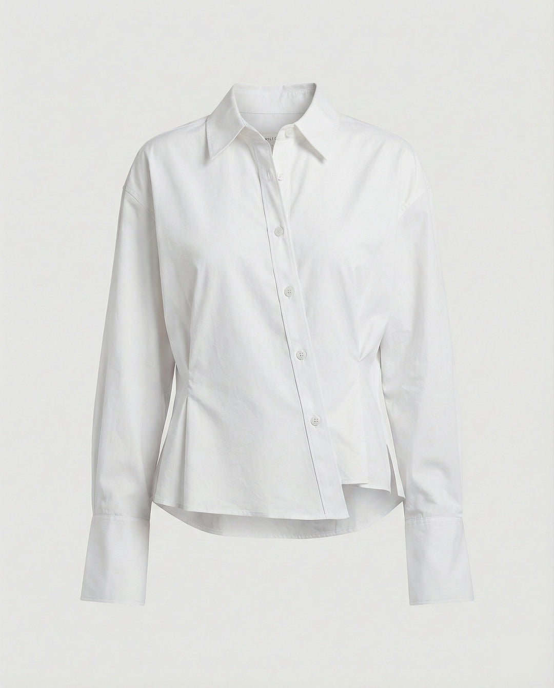 Damen Hemd mit asymmetrischem Schnitt
