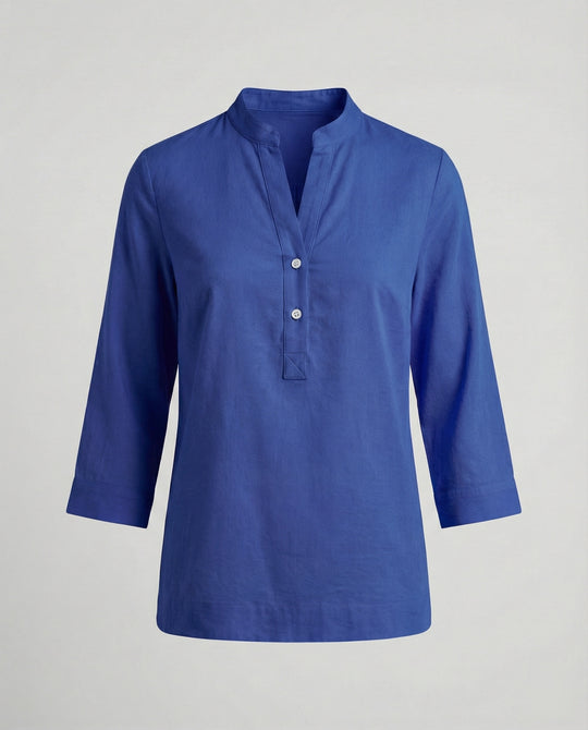 Damen Bluse mit Stehkragen