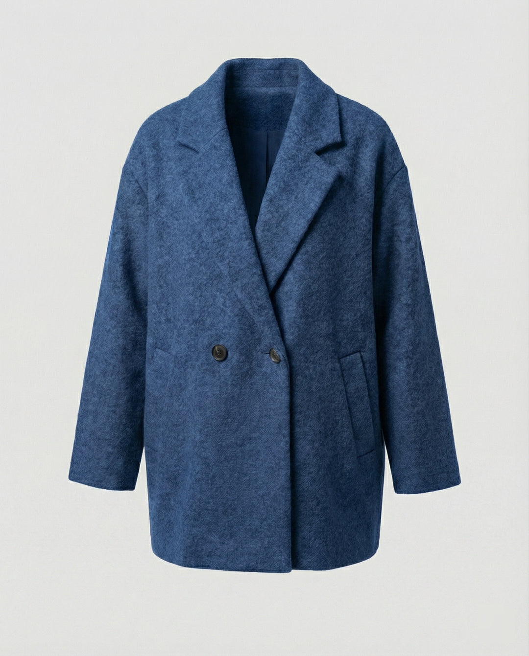Damen Oversized Wollmantel EB