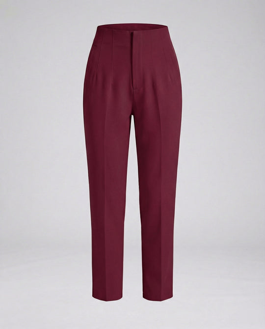 Freizeitkleidung Damen Anzughose High Waist