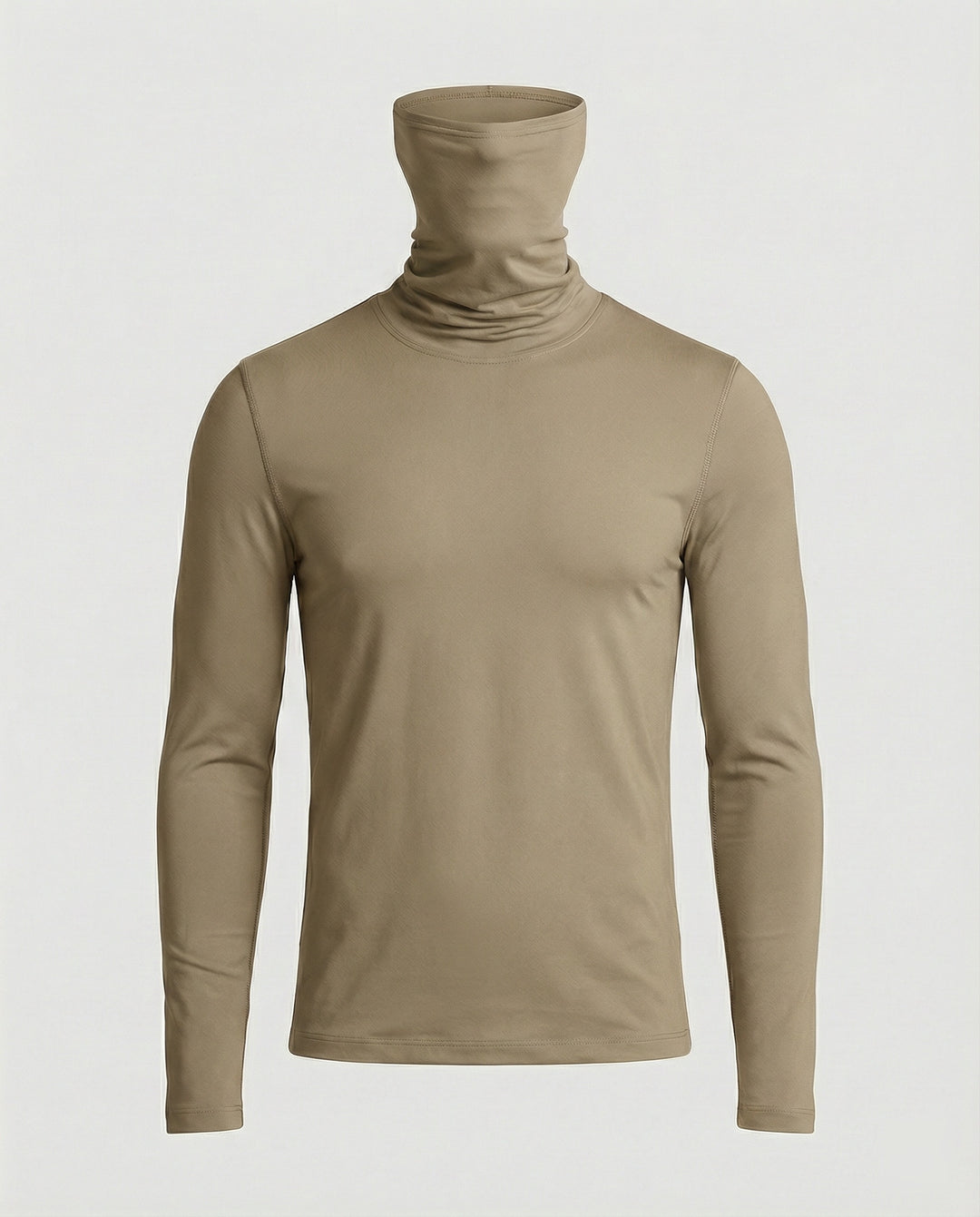 Herren Funktionsshirt mit hohem Kragen und innovativem Feuchtigkeitsmanagement EB