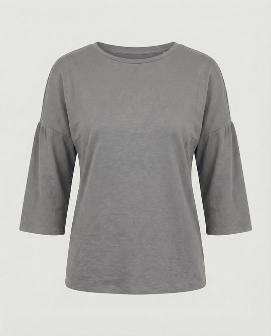 Damen Lässiges Oversized Shirt aus atmungsaktivem Material EB