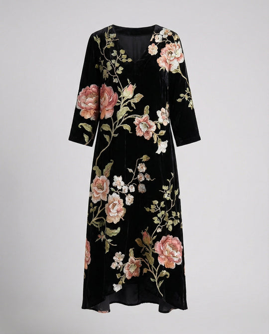 Boho Maxikleid Sommer Damen Taschen
