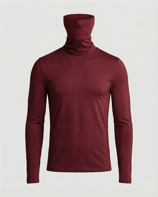 Herren Funktionsshirt mit hohem Kragen und innovativem Feuchtigkeitsmanagement EB