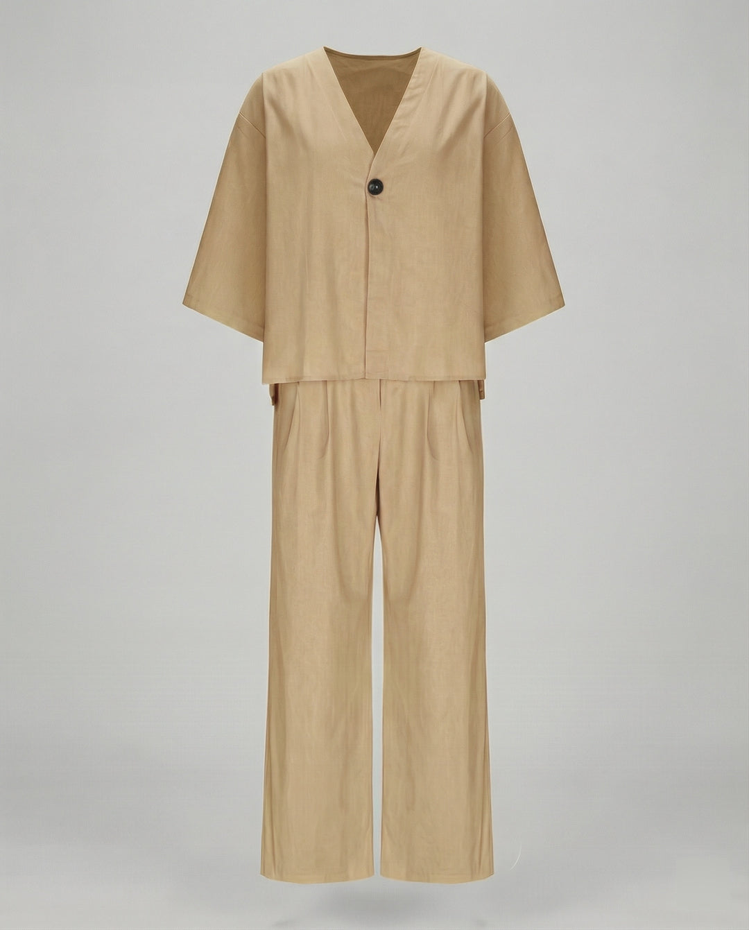 Zweiteiler Set Damen mit Oversized Bluse