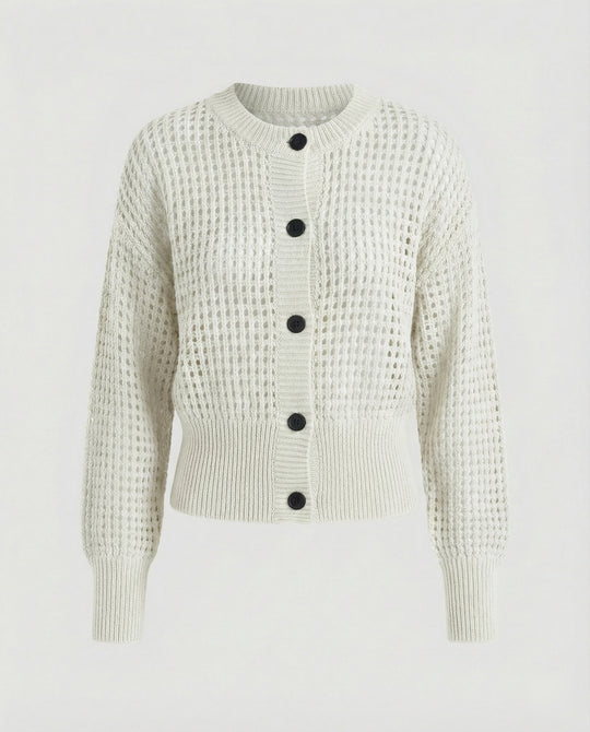 Damen luftiger Strickcardigan EB