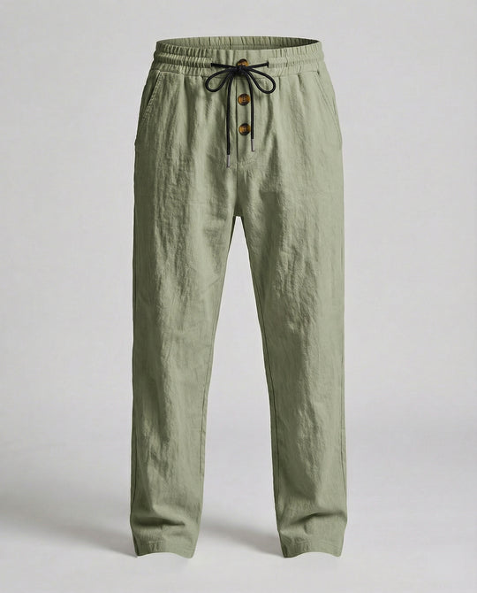 Herren Bequeme und luftige Freizeithose mit weitem Schnitt EB