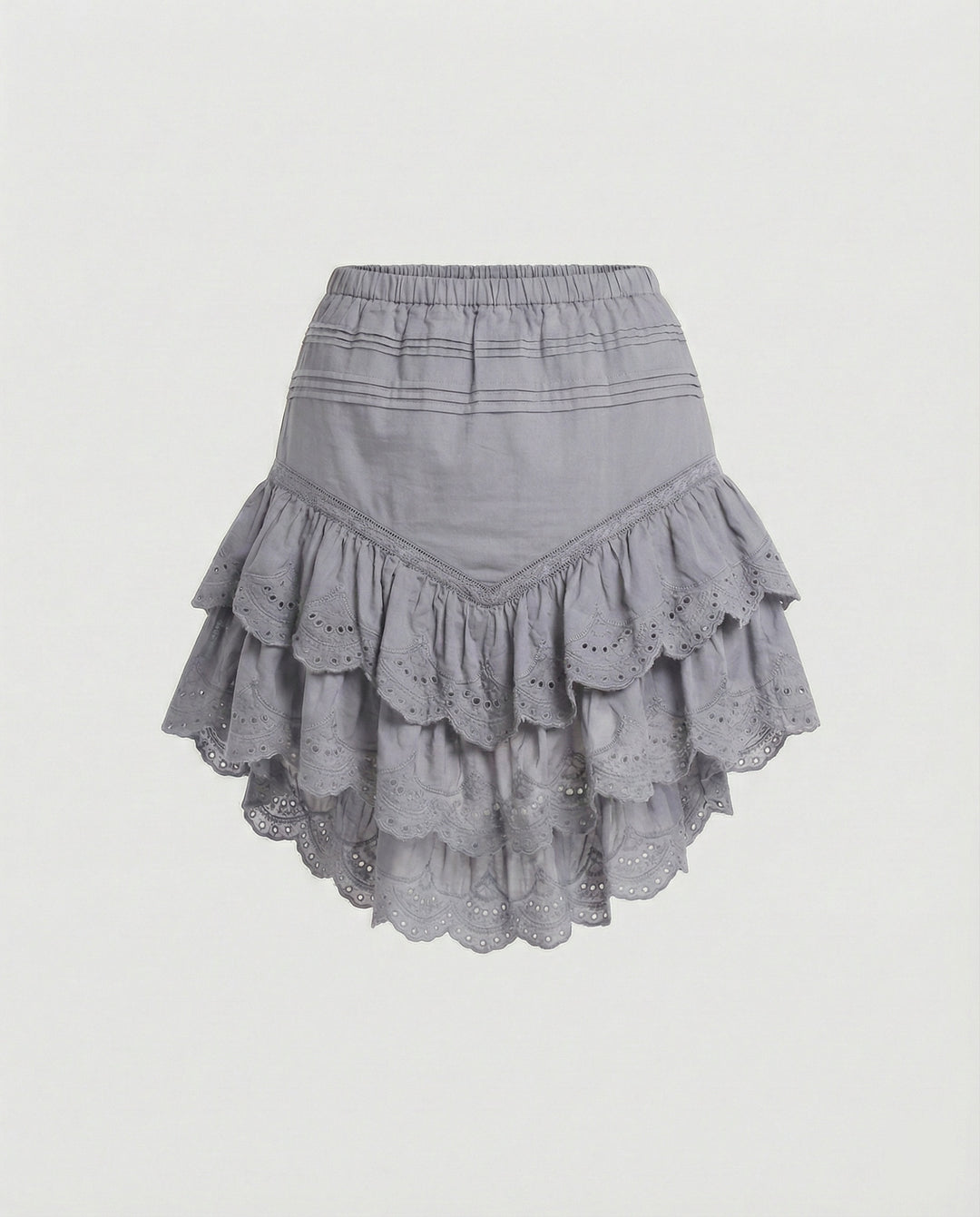 Freizeitkleidung Damen Volant Minirock