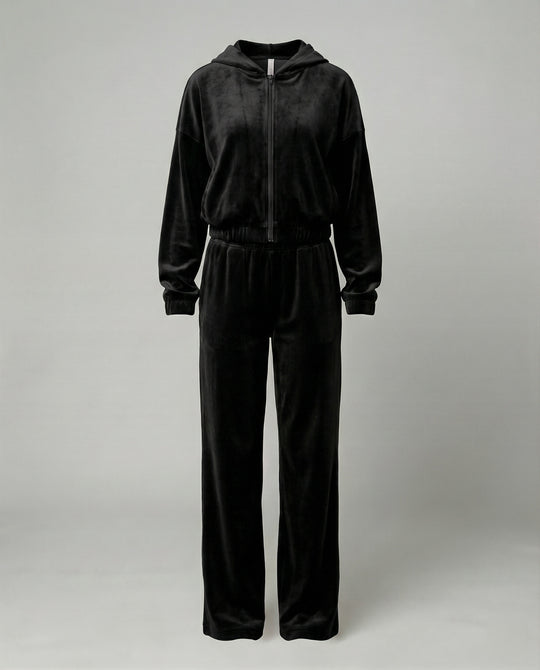 Damen Fleece Jumpsuit mit praktischen Taschen EB