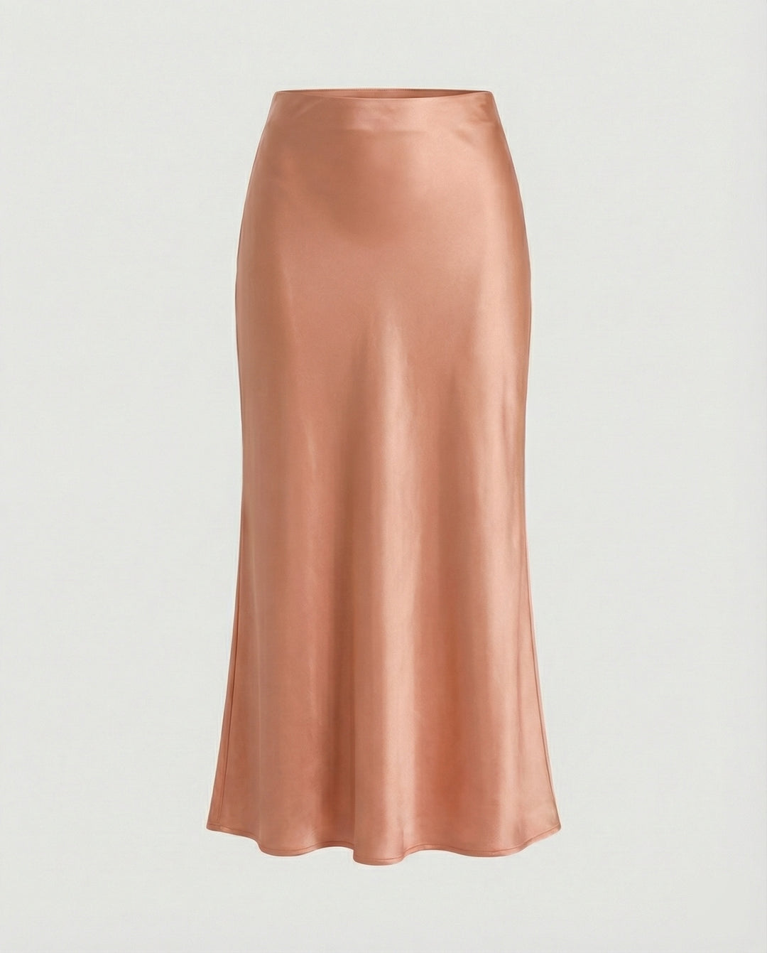 Damen Longskirt aus glattem Satin von EB