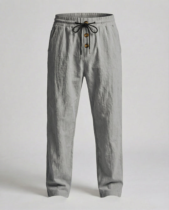 Herren Bequeme und luftige Freizeithose mit weitem Schnitt EB