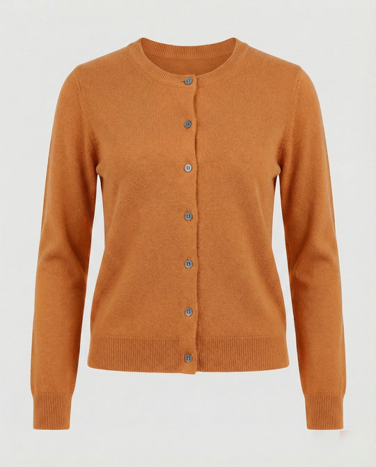 Damen Feinstrick Cardigan mit Knopfleiste und weichem Material EB