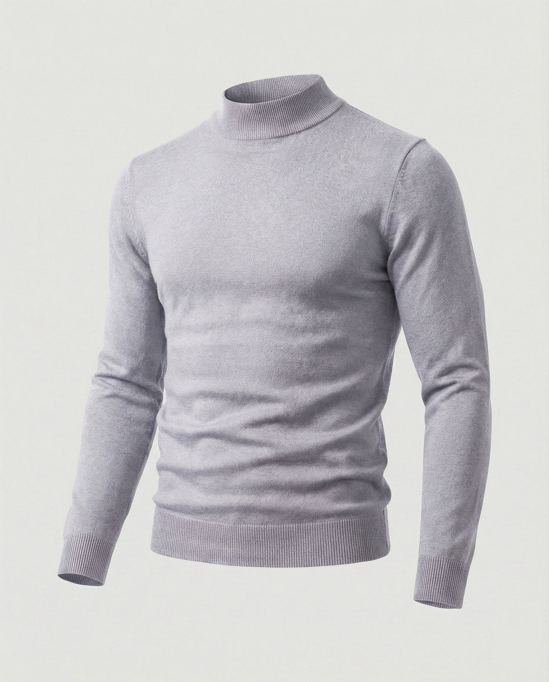 Herren eleganter Pullover mit Stehkragen EB