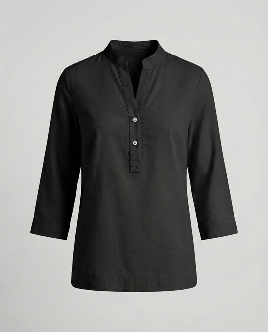 Damen Bluse mit Stehkragen