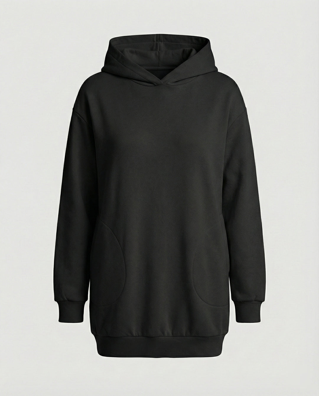 EB | Stylisches Kapuzenpullover-Kleid