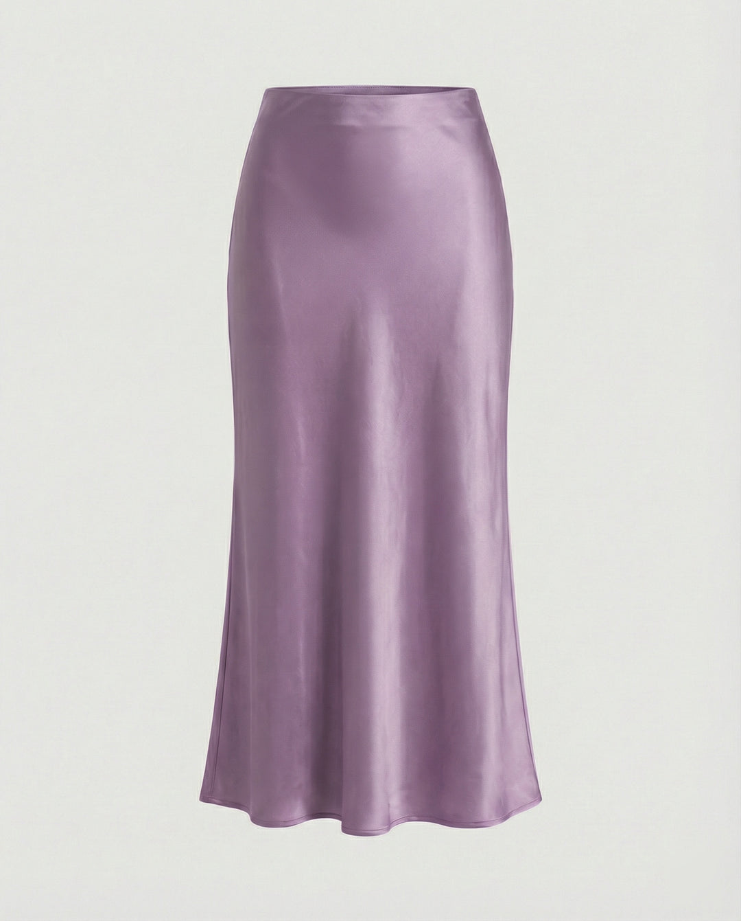 Damen Longskirt aus glattem Satin von EB