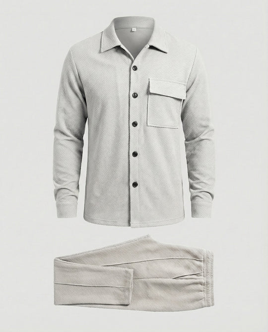 Herren Cardigan mit Strukturdesign