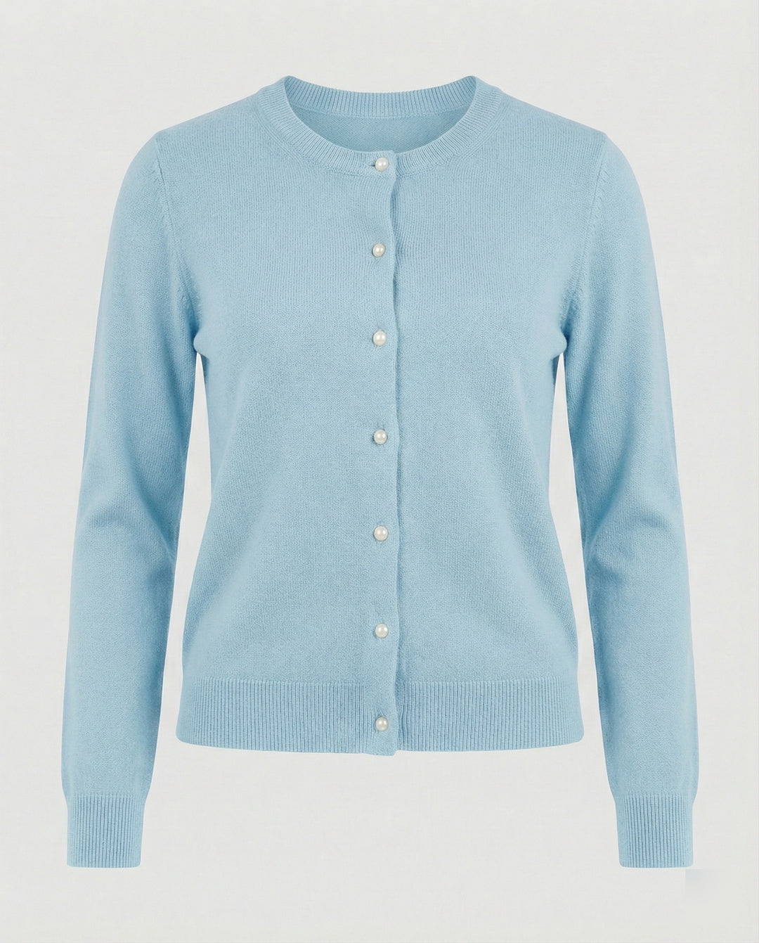 Damen Feinstrick Cardigan mit Knopfleiste und weichem Material EB