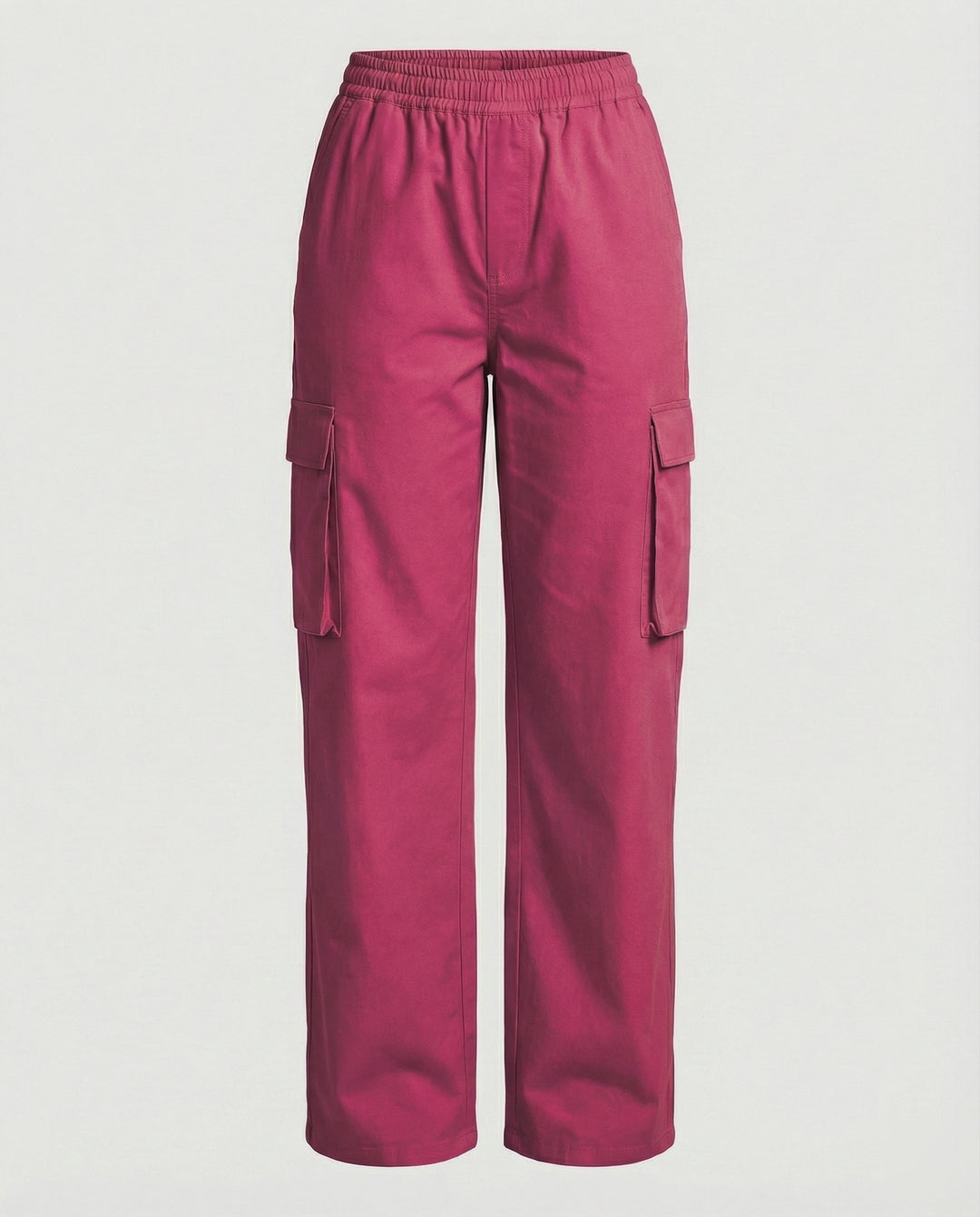 Damen Cargo-Hose mit elastischem Bund und praktischen Seitentaschen EB