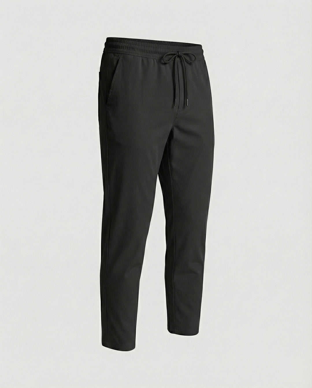 Herren leichte Freizeit-Hose mit verstellbarem Bund und modernen Seitentaschen EB