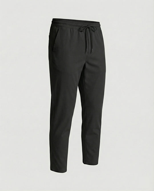 Herren leichte Freizeit-Hose mit verstellbarem Bund und modernen Seitentaschen EB