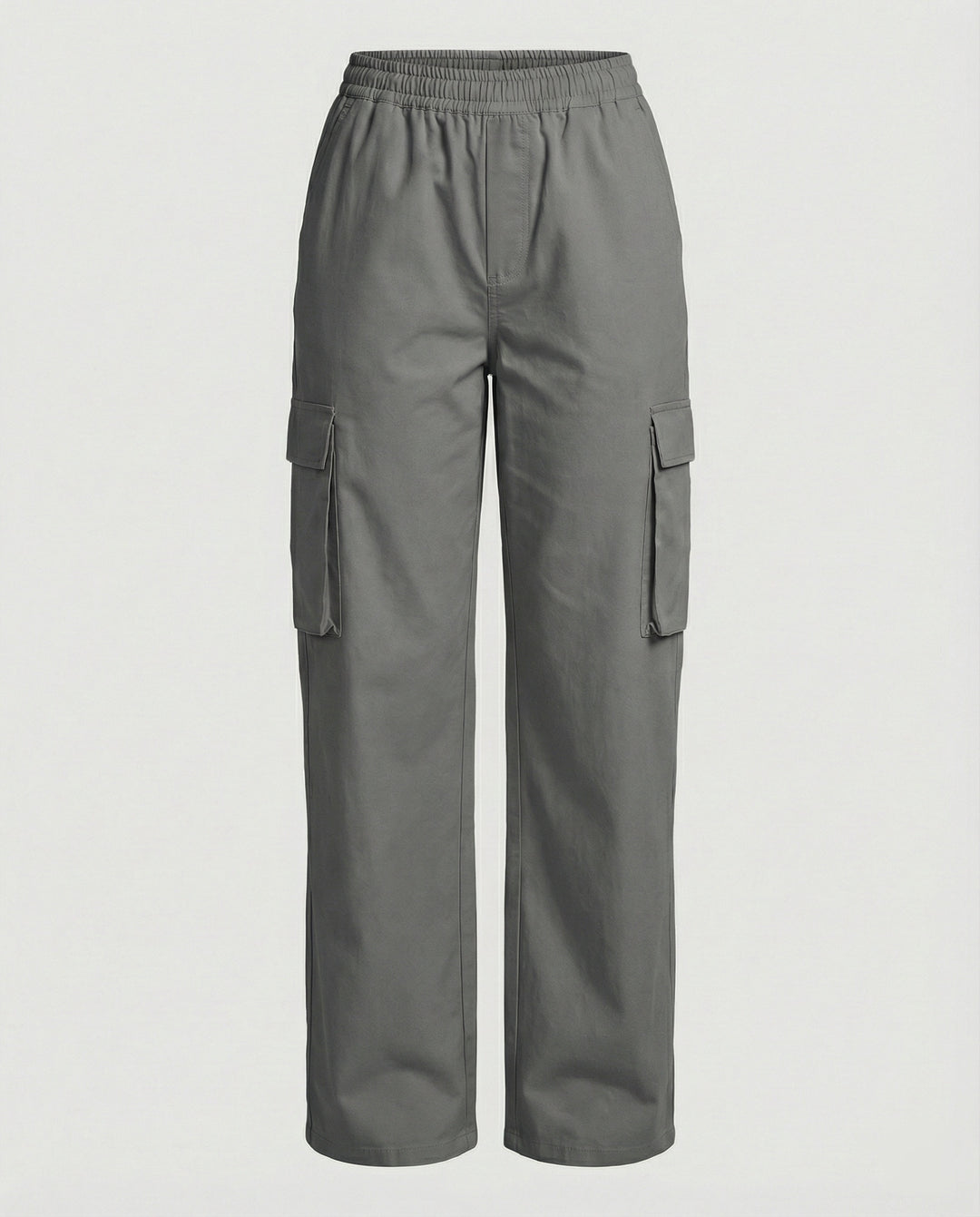 Damen Cargo-Hose mit elastischem Bund und praktischen Seitentaschen EB