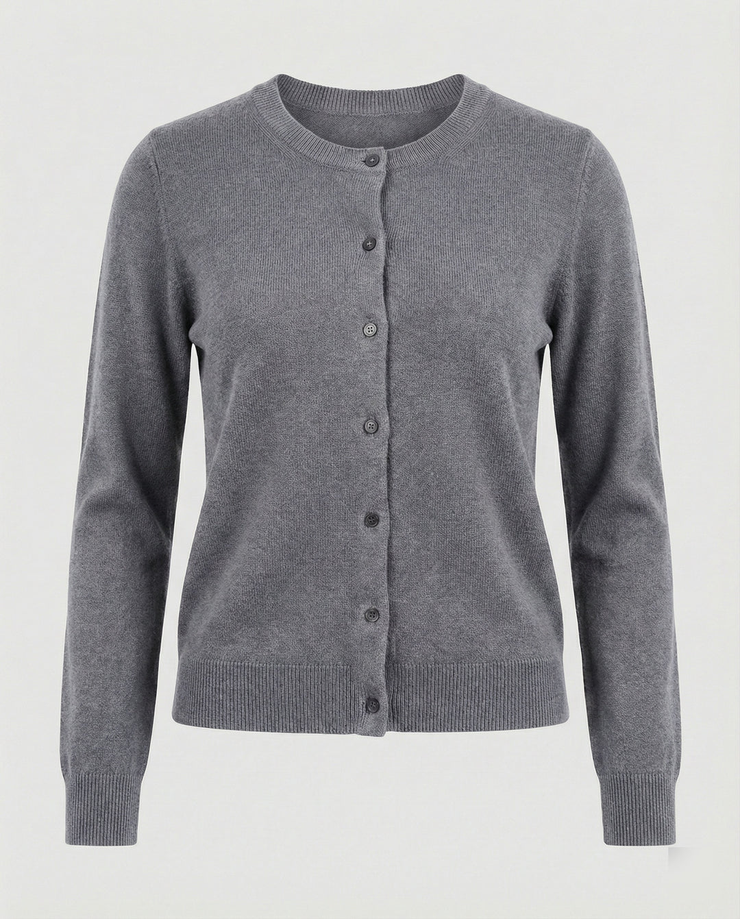 Damen Feinstrick Cardigan mit Knopfleiste und weichem Material EB