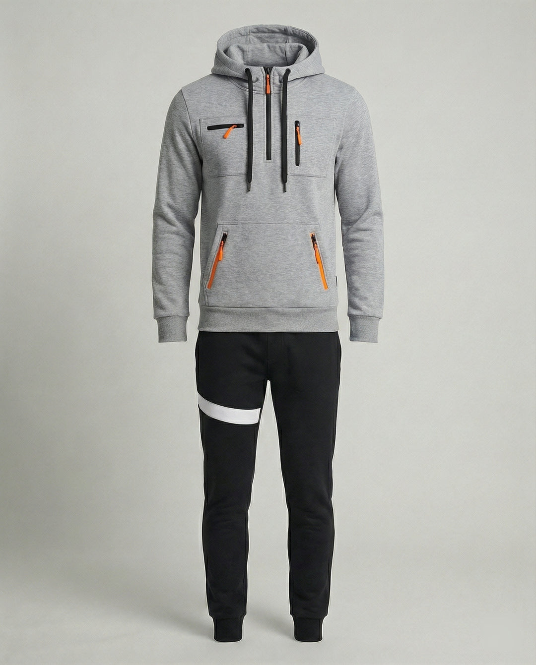 Herren sportliches Hoodie- und Jogginghosen-Set EB