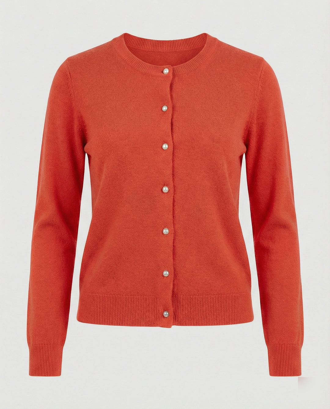 Damen Feinstrick Cardigan mit Knopfleiste und weichem Material EB