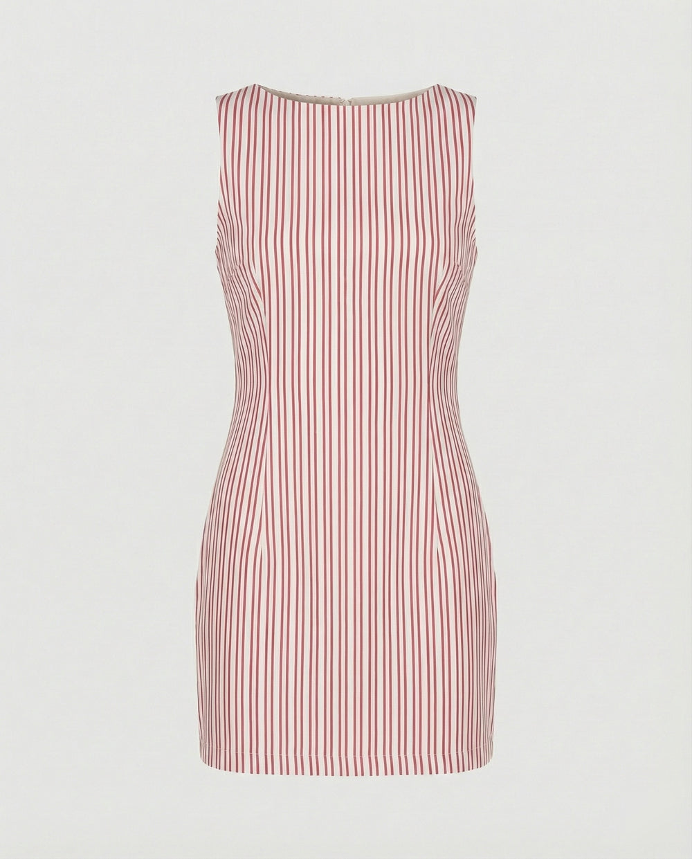 Gestreiftes Minikleid Tailliert Damen