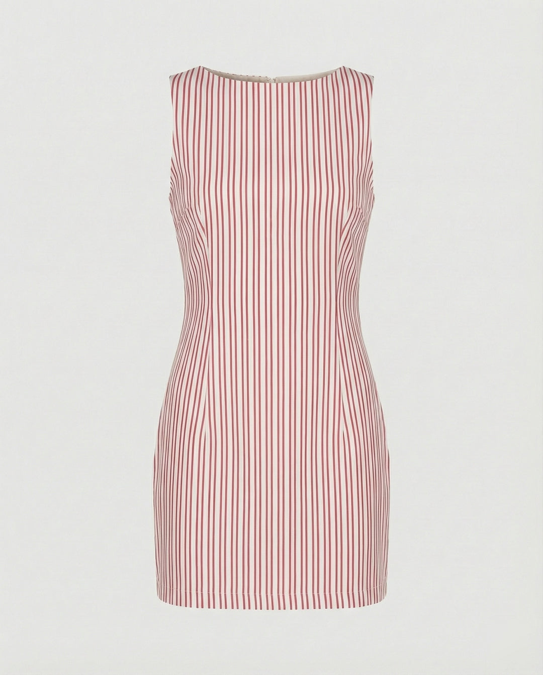 Gestreiftes Minikleid Tailliert Damen