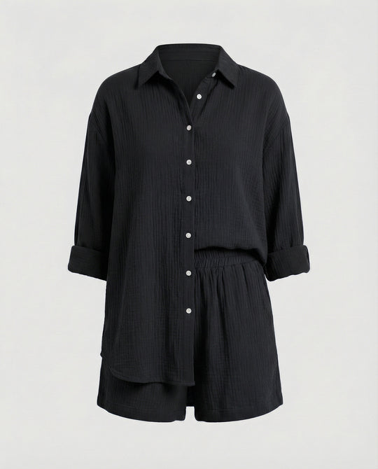 Oversized Langarmbluse Damen