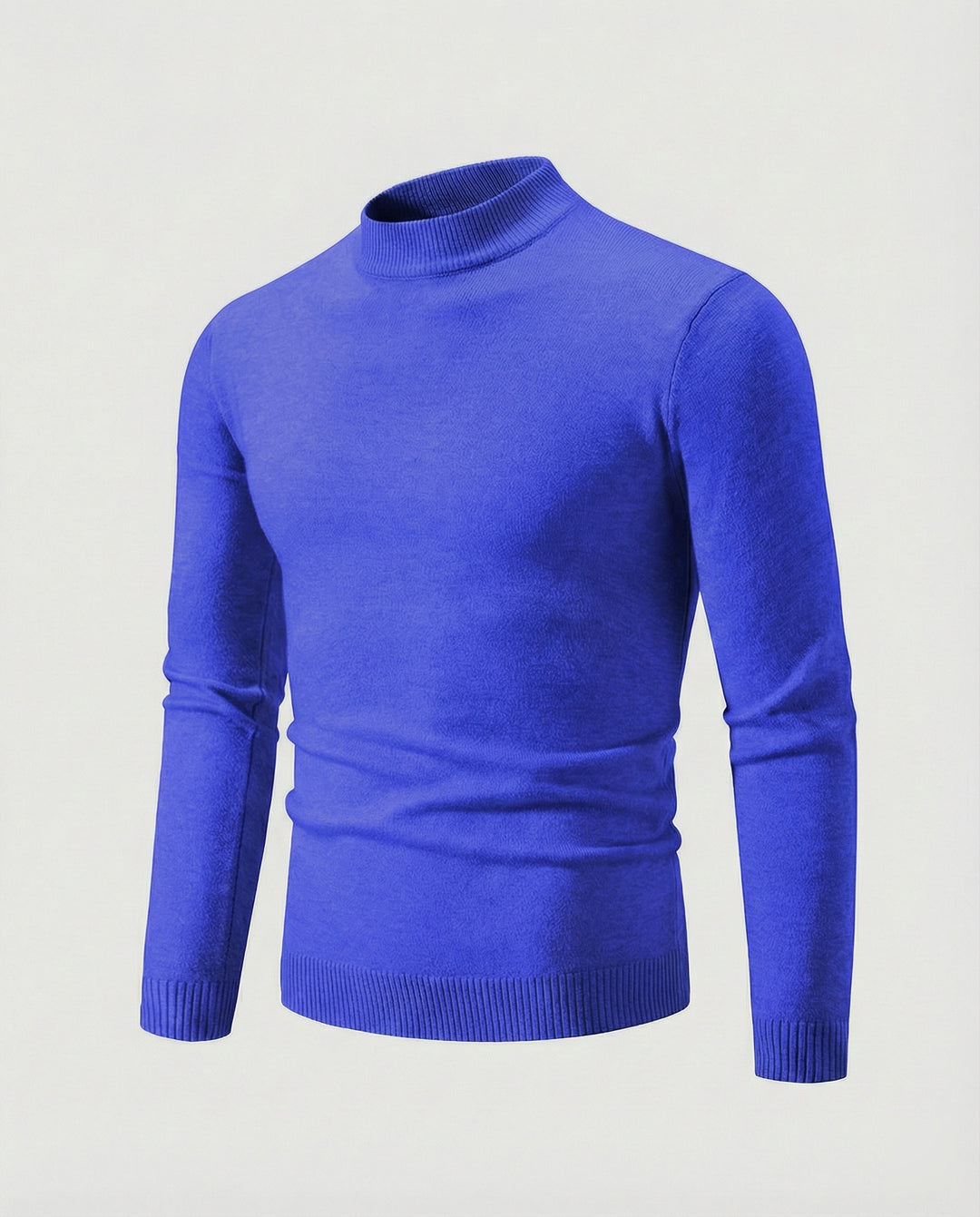 Herren eleganter Pullover mit Stehkragen EB