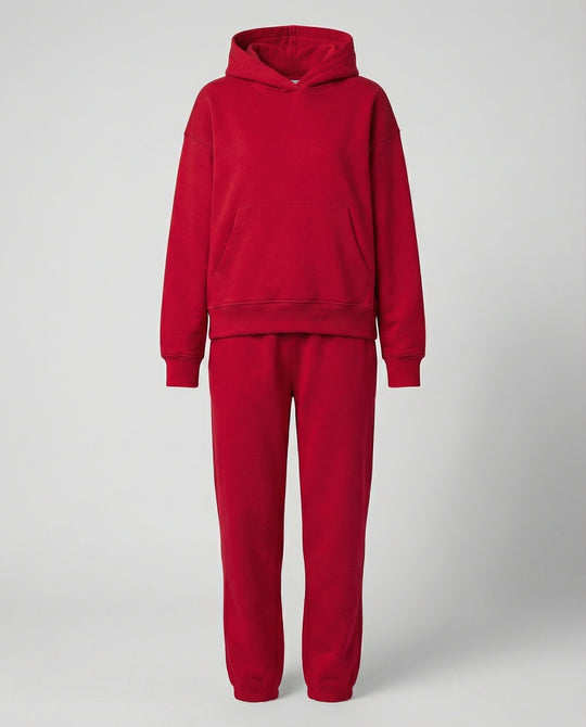 EB | Run Kapuzenpullover und Cropped Hose Zwei Teile Satz