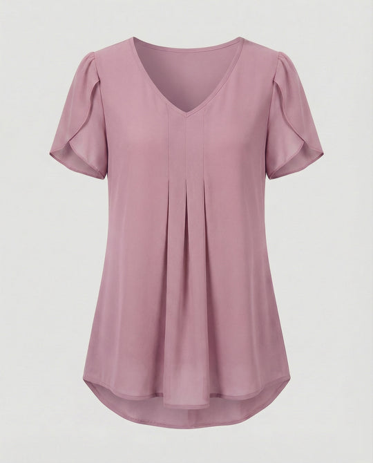 Tunika Bluse Damen mit Schmetterlingsärmeln