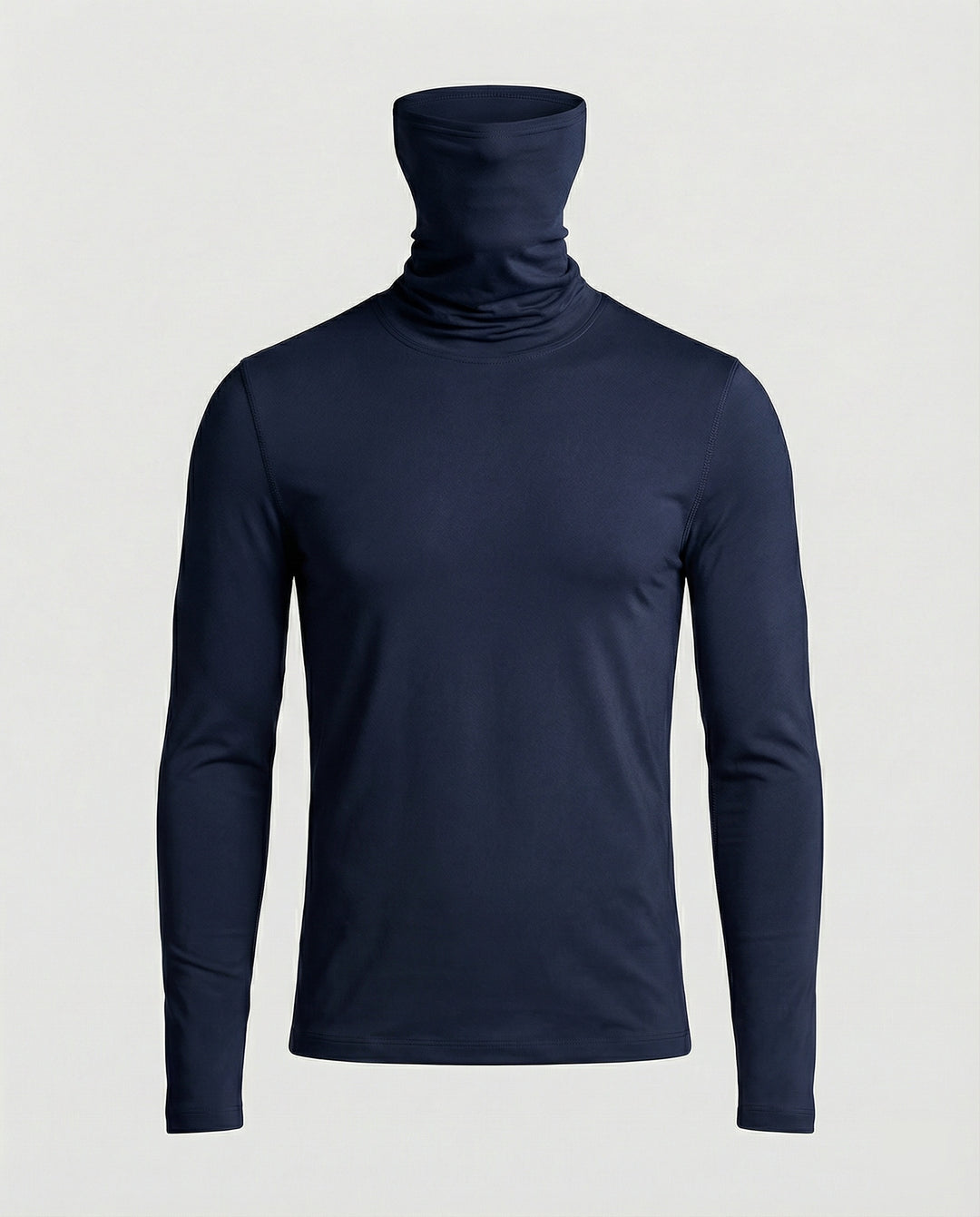 Herren Funktionsshirt mit hohem Kragen und innovativem Feuchtigkeitsmanagement EB