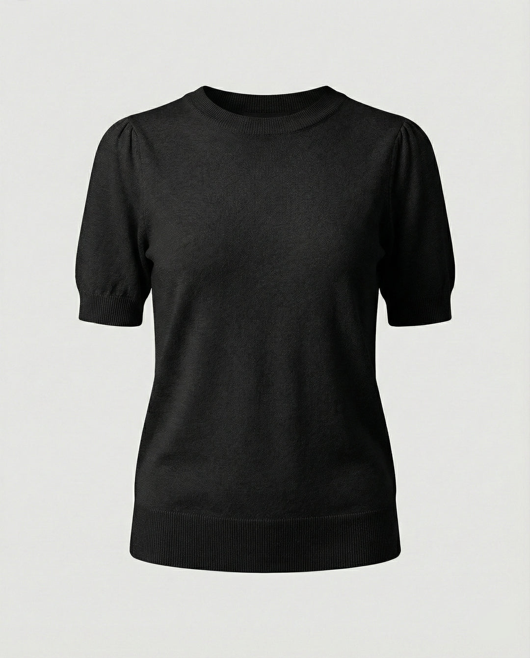 Damen Baumwollpullover mit kurzem Arm EB