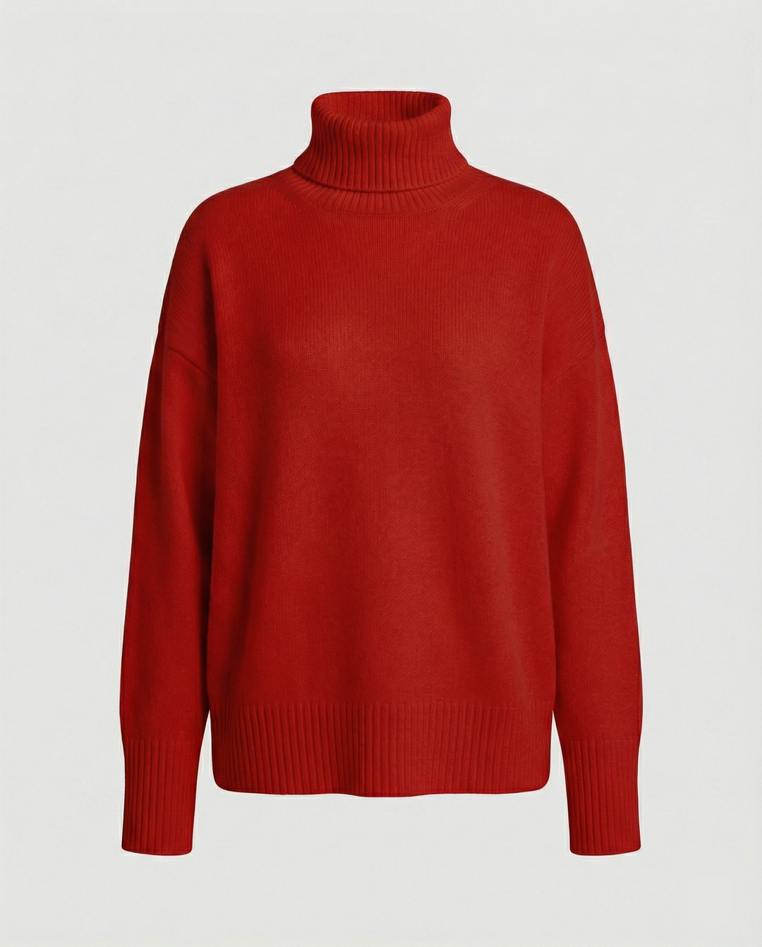 Damen kuscheliger Rollkragenpullover EB