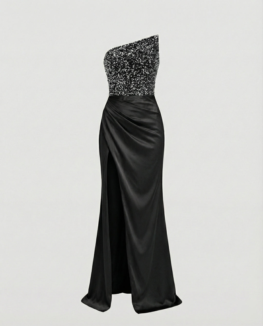 Damen Abendkleid Elegant Schulterfrei
