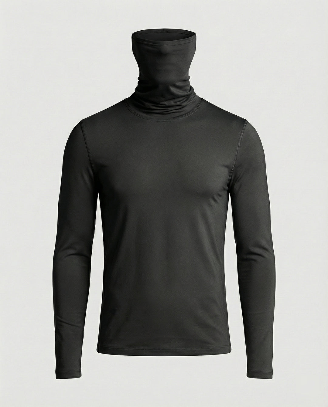Herren Funktionsshirt mit hohem Kragen und innovativem Feuchtigkeitsmanagement EB